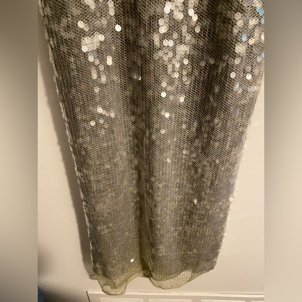 Zara Sequin Mesh Dress XS - Picture 10 of 15